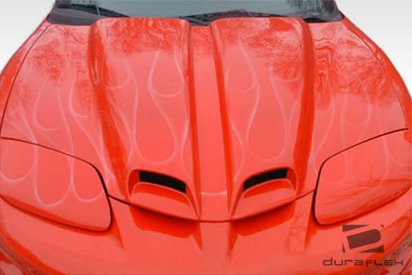 1998-2002 Pontiac Firebird WS-6 Style Hood - 1 Piece - FRP