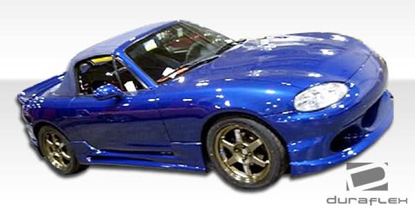 1999-2000 Mazda Miata Bomber Style Front Bumper Cover - FRP
