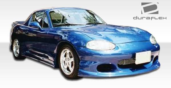 1999-2005 Mazda Miata Bomber Style Side Skirts - 2 Piece - FRP