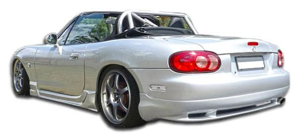 1999-2005 Mazda Miata Wizdom Style Rear Lip Under Spoiler - FRP