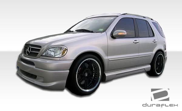 1998-2001 Mercedes ML Class W-1 Style Front Lip Spoiler - FRP