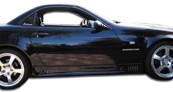 1998-2004 Mercedes SLK LR-S Style Side Skirts Rocker Panels - FRP