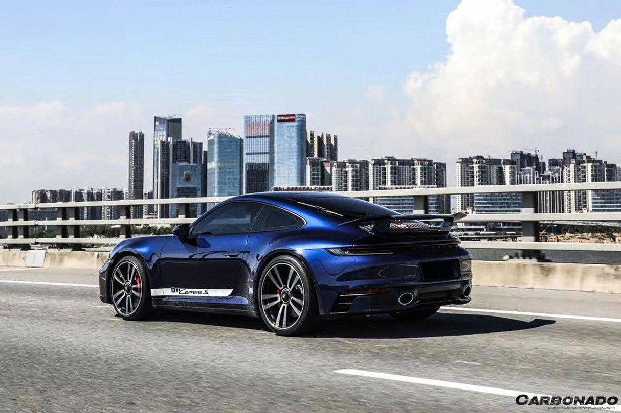 2019-2024 Porsche 911 992 Autoclave Carbon Fiber Trunk Spoiler Wing Carbonado (SD) Fits: Carrera, S, 4, 4S, GTS
