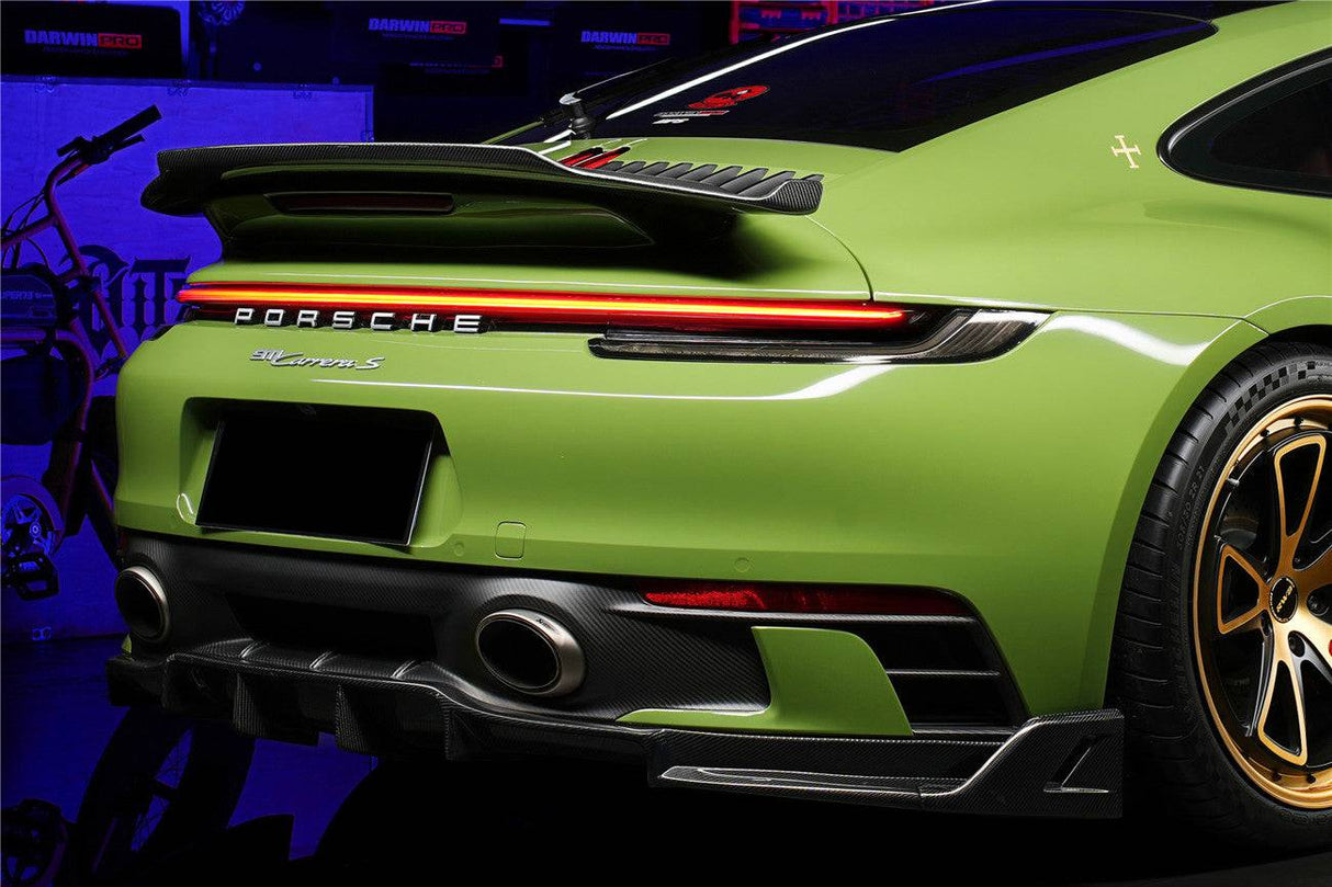 2019-2024 Porsche 911 992 Carrera Targa S 4 4S SD-Sport Design Rear Lip (Dont Fit Normal Bumper)