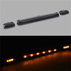 xTune Chevrolet Silverado 1500/Silverado 2500 HD/Silverado 3500 HD 07-13 Amber/Smoke XTune Cab Roof LED Lights