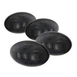 xTune Ford F-250 Super Duty/F-350 Super Duty/F-450 Super Duty/F-550 Super Duty 99-10 Incl. 2 Red And 2 Amber Lights XTune LED Side Fender Lights 4 pc. Smoke