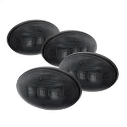 xTune Ford F-250 Super Duty/F-350 Super Duty/F-450 Super Duty/F-550 Super Duty 99-10 Incl. 2 Red And 2 Amber Lights XTune LED Side Fender Lights 4 pc. Smoke