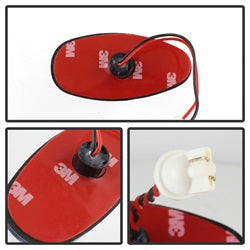 xTune Chevrolet Silverado 3500/Silverado 3500 Classic/Silverado 3500 HD/Sierra 3500/Sierra 3500 Classic/Sierra 3500 HD 01-06 Incl. 2 Red And 2 Amber Lights XTune LED Side Fender Lights 4 pc. Smoke
