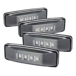 xTune Dodge Ram 3500 94-02 Incl. 2 Red And 2 Amber Lights XTune LED Fender Lights 4 pc. Clear