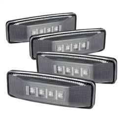 xTune Dodge Ram 3500 94-02 Incl. 2 Red And 2 Amber Lights XTune LED Fender Lights 4 pc. Clear
