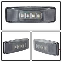 xTune Dodge Ram 3500 94-02 Incl. 2 Red And 2 Amber Lights XTune LED Fender Lights 4 pc. Clear