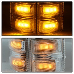 xTune Ford F-250 Super Duty/F-350 Super Duty/F-450 Super Duty/F-550 Super Duty 08-14 Amber/Clear XTune LED Door Mirror Signal Lens