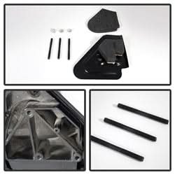 xTune Dodge Ram 1500/Ram 2500/Ram 3500 94-01 Left XTune Door Mirror Manual Extendable Manual Adjustable