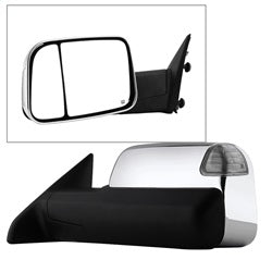 xTune Dodge Ram 1500/Ram 2500/Ram 3500/1500/2500/3500 09-10 Left XTune Door Mirror Manual Extendable Power Heated/Adjustable