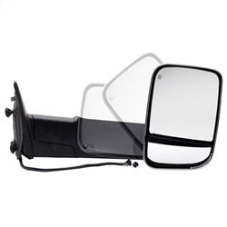 xTune Dodge Ram 1500/Ram 2500/Ram 3500/1500/2500/3500 09-10 Right XTune Door Mirror Manual Extendable Power Heated/Adjustable