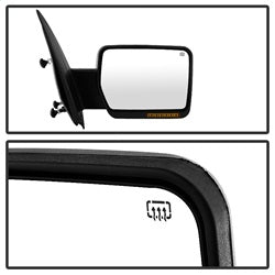 xTune Ford F-150 07-14 LH(Driver) Side XTune Door Mirror Power Heated OE
