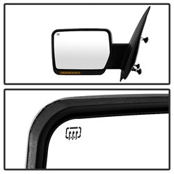 xTune Ford F-150 07-14 RH(Passenger) Side XTune Door Mirror Power Heated OE