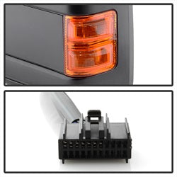 xTune Ford F-250 Super Duty/F-350 Super Duty/F-450 Super Duty 08-15 Left And Right XTune Door Mirror Set Manual Extendable Power Heated/Adjustable