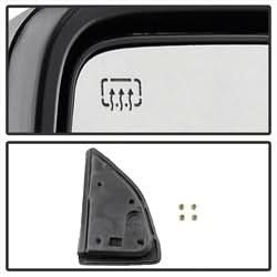 xTune Ford F-250 Super Duty/F-350 Super Duty/F-450 Super Duty/F-550 Super Duty 08-15 Left And Right XTune Door Mirror Set Manual Extendable Power Heated/Adjustable