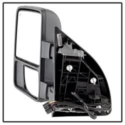 xTune Ford F-250 Super Duty/F-350 Super Duty/F-450 Super Duty/F-550 Super Duty 08-15 Left And Right XTune Door Mirror Set Manual Extendable Power Heated/Adjustable