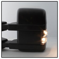 xTune Ford F-250 Super Duty/F-350 Super Duty/F-450 Super Duty/F-550 Super Duty 08-15 Left And Right XTune Door Mirror Set Manual Extendable Power Heated/Adjustable