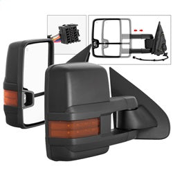 xTune Chevrolet Silverado 1500/Silverado 2500 HD/Silverado 3500 HD 14-16 Left And Right XTune Door Mirror Set G2 Power Heated