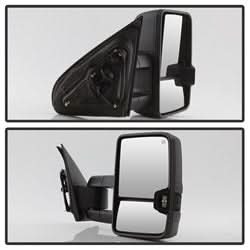 xTune Chevy Silverado 14-16 G2 Power Heated Smoke LED Signal Telescoping Mirror - SET