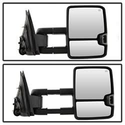 xTune Chevy Silverado 14-16 G2 Power Heated Smoke LED Signal Telescoping Mirror - SET