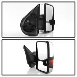 xTune Chevrolet Silverado 1500/Silverado 1500 Classic/Silverado 1500 HD Classic/Silverado 2500 HD/Silverado 2500 HD Classic/Silverado 3500 Classic/Silverado 3500 HD 07-13 Left And Right XTune Door Mirror Set G3 Power Heated