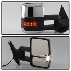 xTune Chevrolet Silverado 1500/Silverado 1500 Classic/Silverado 1500 HD Classic/Silverado 2500 HD/Silverado 2500 HD Classic/Silverado 3500 Classic/Silverado 3500 HD 07-13 Left And Right XTune Door Mirror Set G3 Power Heated