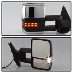 xTune Chevrolet Silverado 1500/Silverado 1500 Classic/Silverado 1500 HD Classic/Silverado 2500 HD/Silverado 2500 HD Classic/Silverado 3500 Classic/Silverado 3500 HD 07-13 Left And Right XTune Door Mirror Set G3 Power Heated