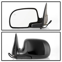 xTune Chevrolet Silverado 1500/Silverado 1500 HD/Silverado 2500/Silverado 2500 HD/Silverado 3500 99-02 LH(Driver) Side XTune Door Mirror Power Heated