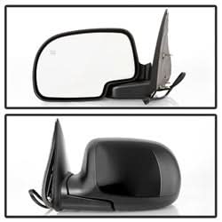 xTune Chevrolet Silverado 1500/Silverado 1500 HD/Silverado 2500/Silverado 2500 HD/Silverado 3500 99-02 LH(Driver) Side XTune Door Mirror Power Heated