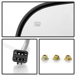 xTune Chevrolet Silverado 1500/Silverado 1500 HD/Silverado 2500/Silverado 2500 HD/Silverado 3500 99-02 LH(Driver) Side XTune Door Mirror Power Heated