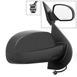 xTune Chevrolet Silverado 1500/Silverado 2500 HD/Silverado 3500 HD 07-14 RH(Passenger) Side XTune Door Mirror Power Heated Shiny Black