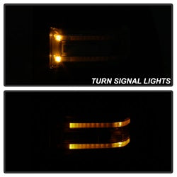 xTune Ford F-150 15-17 Set Power Heated LED Signal Telescoping Mirrors Smoke