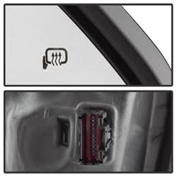 xTune Ford F-150 15-17 Set Power Heated LED Signal Telescoping Mirrors Smoke