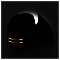 xTune Ford F-250 Super Duty/F-350 Super Duty/F-450 Super Duty 08-15 Set Power Heated LED Signal Telescoping Mirrors Smoke Adjustable