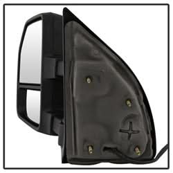 xTune Ford F-250 Super Duty/F-350 Super Duty 99-07 Set Power Heated LED Signal Telescoping Mirrors Smoke