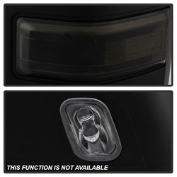 xTune Ford F-250 Super Duty/F-350 Super Duty 99-07 Set Power Heated LED Signal Telescoping Mirrors Smoke