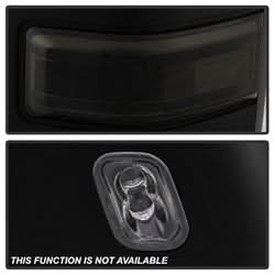 xTune Ford F-250 Super Duty/F-350 Super Duty 99-07 Set Power Heated LED Signal Telescoping Mirrors Smoke