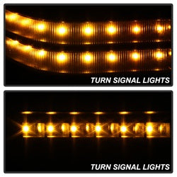 xTune Ford F-250 Super Duty/F-350 Super Duty/F-450 Super Duty 08-15 Set Manual Sequential LED Signal Telescoping Mirrors Smoke