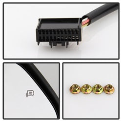 xTune Ford F-250 Super Duty/F-350 Super Duty/F-450 Super Duty 08-15 Set Power Heated Mirror Sequential LED Signal Smoke Adjustable