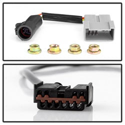 xTune Ford F-250 Super Duty/F-350 Super Duty 99-07 Set Manual Sequential LED Signal Telescoping Mirrors Smoke