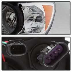 POE Chevrolet Sonic 12-15 Driver(LH) Side Halogen Headlight Black Left