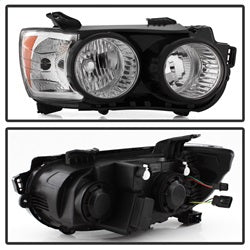 POE Chevrolet Sonic 12-15 Passenger(RH) Side Halogen Headlight Black Right