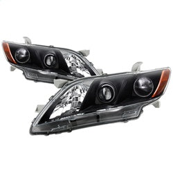 OE Toyota Camry 07-09 Black Halogen OE Headlights