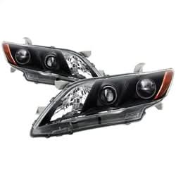OE Toyota Camry 07-09 Black Halogen OE Headlights