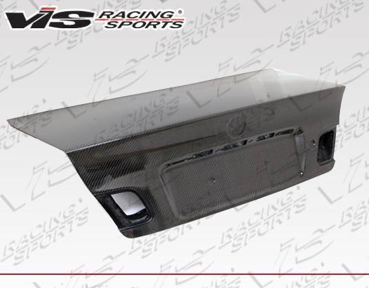 1999-2005 BMW 3 SERIES E46 2 doors OEM (Euro) Style Carbon Fiber Black Trunk