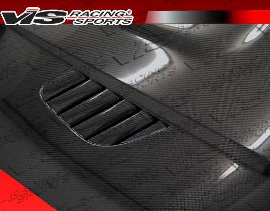 1999-2003 BMW 3 SERIES E46 2 doors XTS Style Carbon Fiber Black Hood
